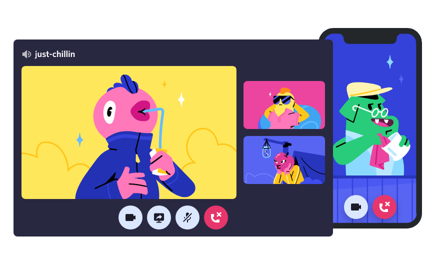interface do discord
